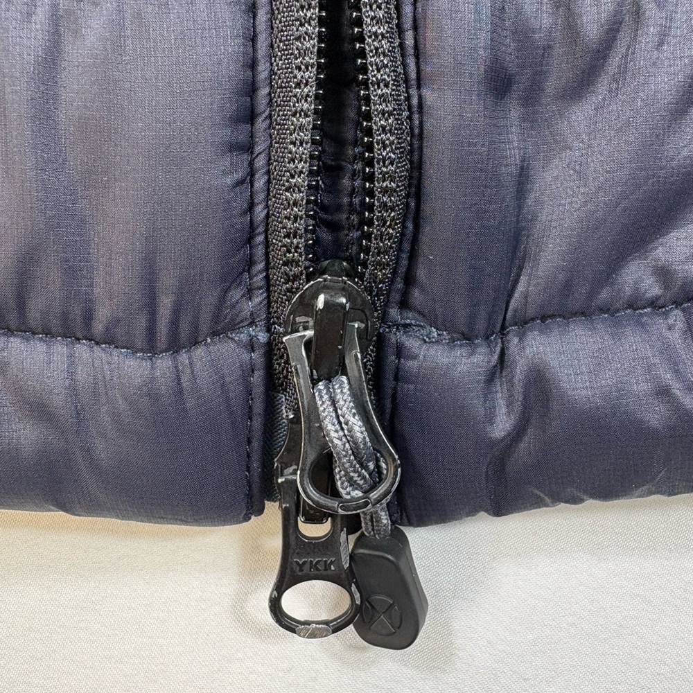 HAKRO Hybrid Gilet Contrast Navy Gray Outdoor Zip Front Vest - Picture 4 of 16